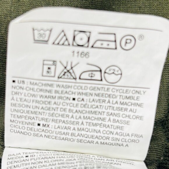 Old Navy Soft Lined Utility Shirt/Jacket Army Green Snap Closures Pockets sz XL - Picture 11 of 13